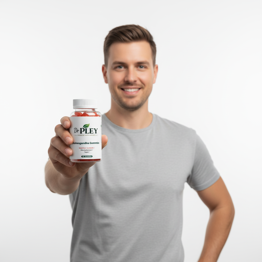 Premium Ashwagandha Gummies 300 + Vitamin B6,- 60 Stk